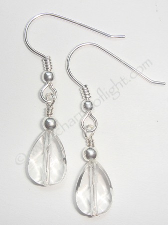 Clear Quartz Earrings
